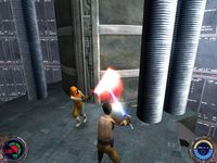 une photo d'Ã©cran de Star Wars - Jedi Knight 2 - Jedi Outcast sur Microsoft X-Box